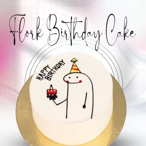 Flork cake Happy birthday meme | Sticker