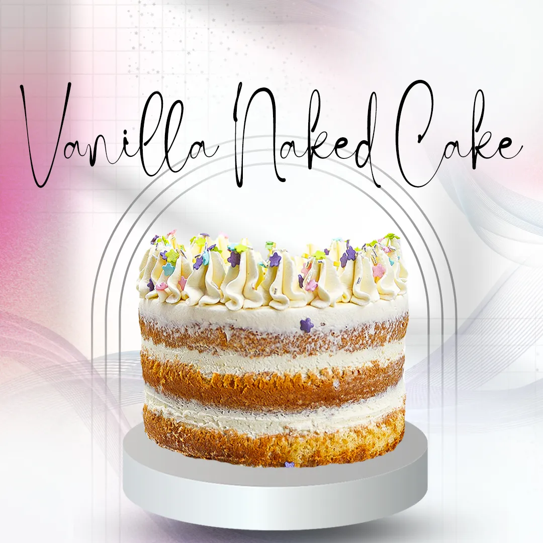 Vanilla Naked Cake