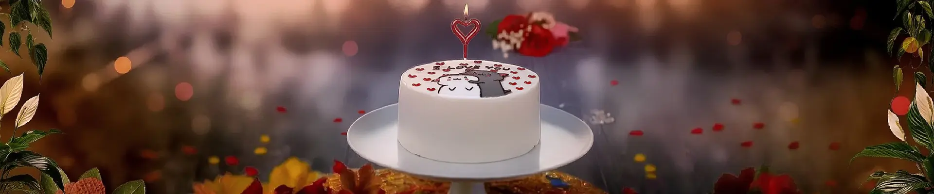 Bear Heart Cake