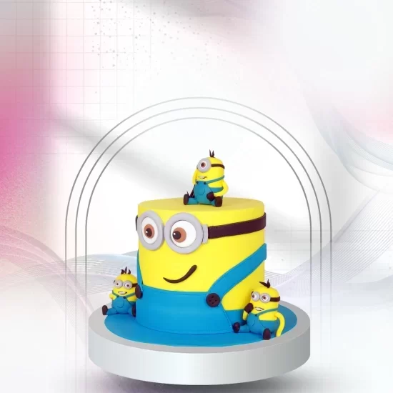 Minion Birthday Cake - Image 2