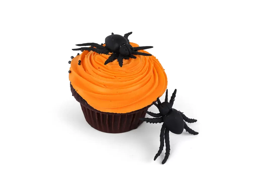 Black Spider Cupcakes
