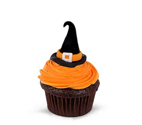 Black Witch Hat Cupcakes