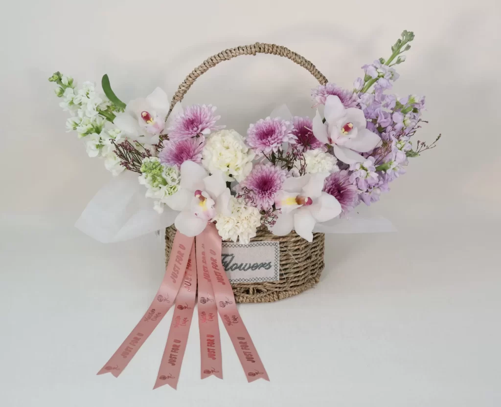 Lavender Basket