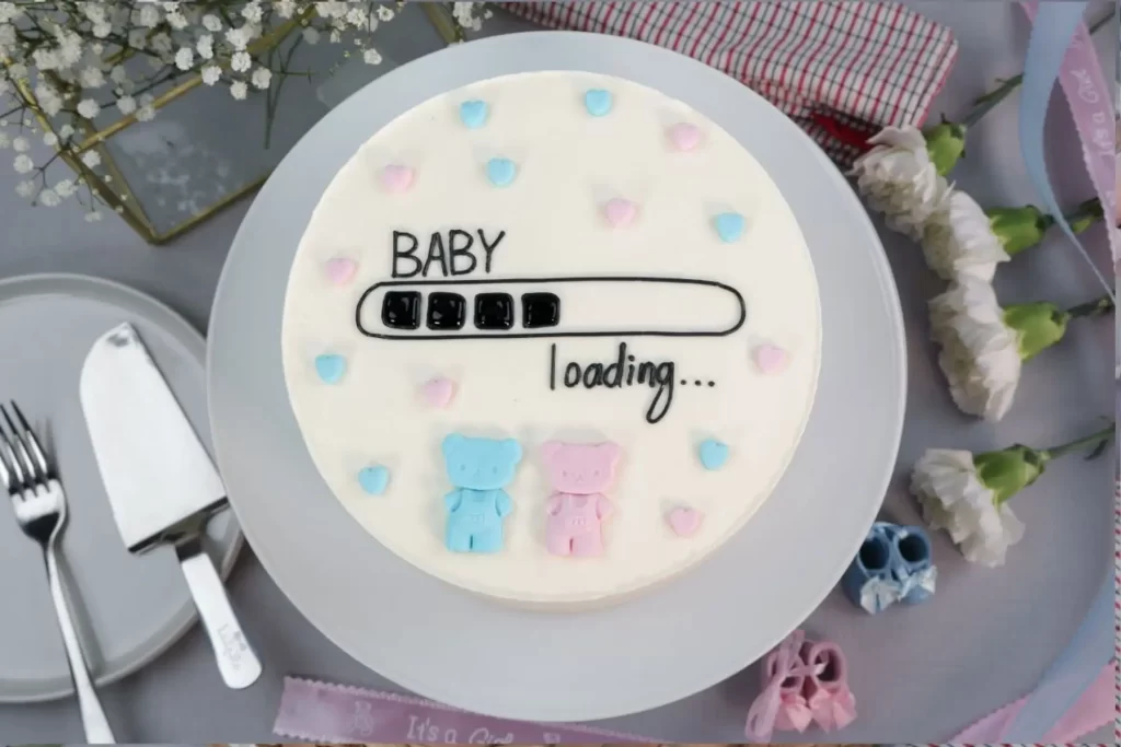 Baby Loading Cake