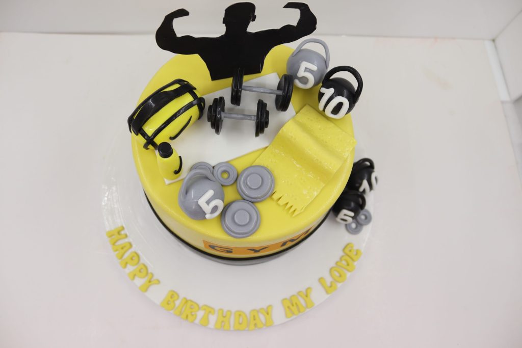 Happy Gym cake - Image 3