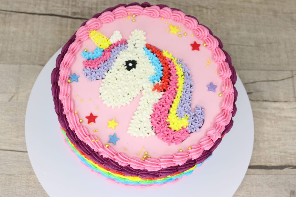 Unicorn Rainbow Cake - Image 4