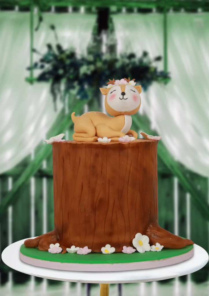 Woodland Deer Cake - Image 5