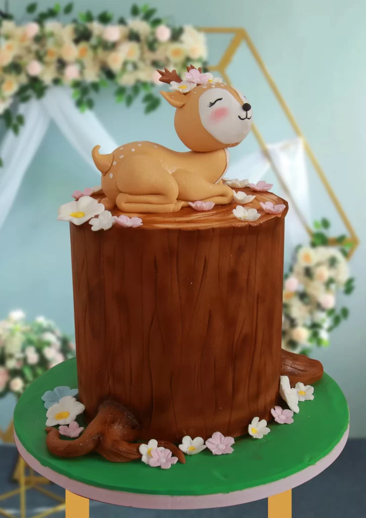 Woodland Deer Cake - Image 3