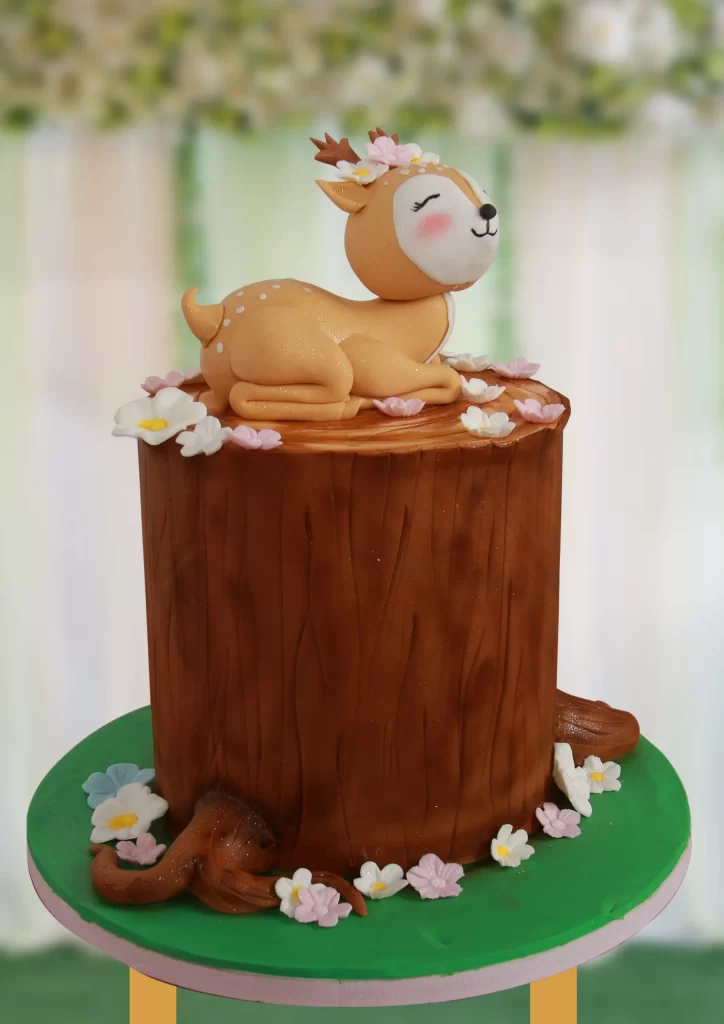 Woodland Deer Cake - Image 2