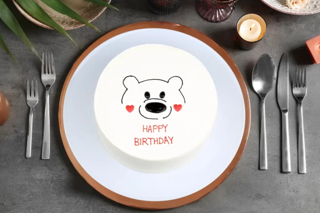 Cute Bear Cake