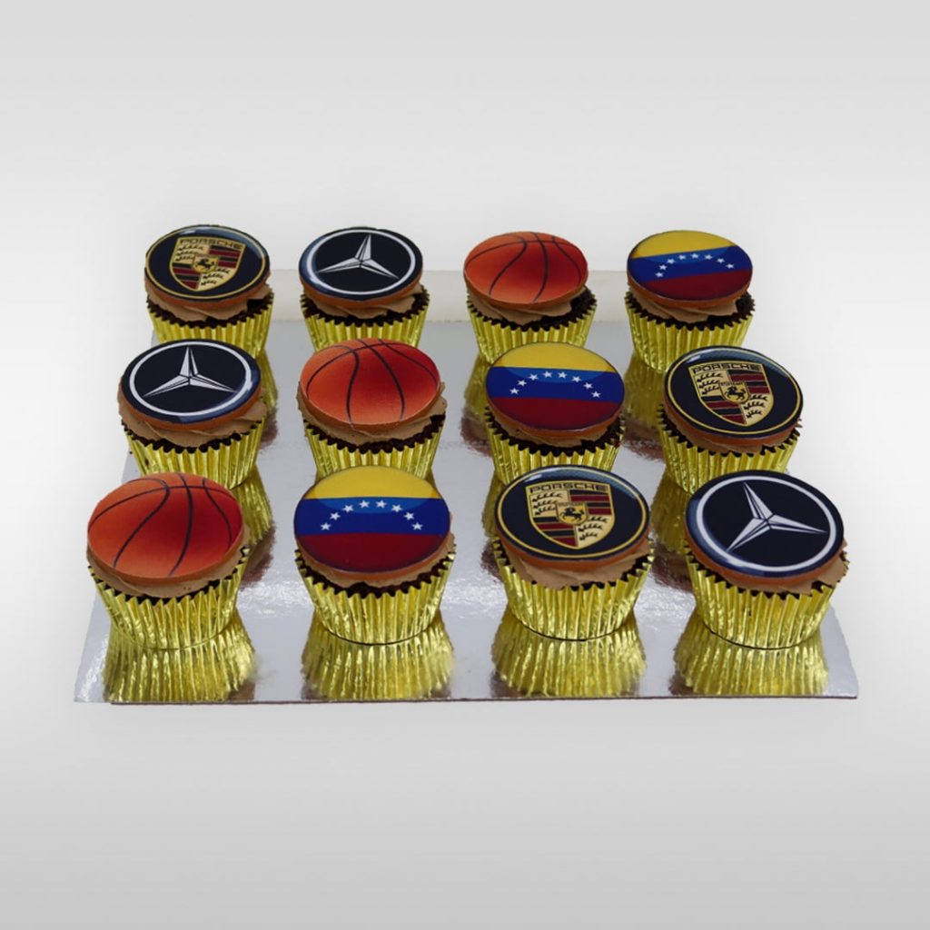 Car Logo Cup Cake - Image 2