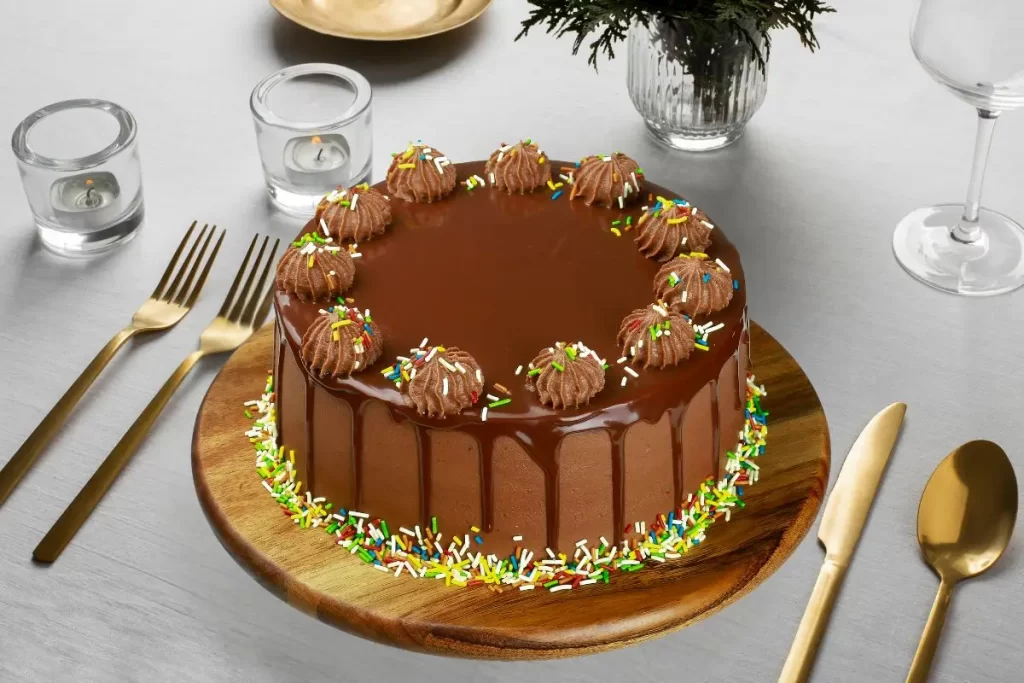 Chocolate Sprinkle Cake