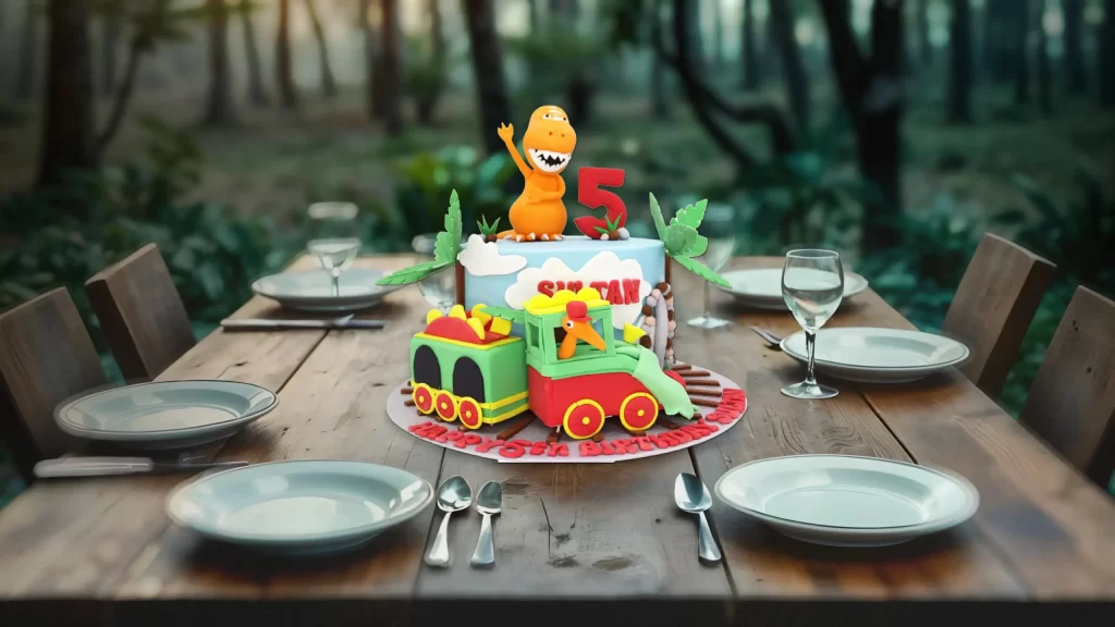 Dinosaur Train Cake