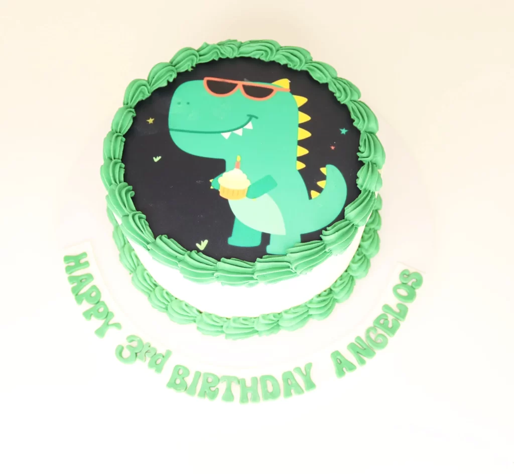 Dino Photo Cake - Image 2