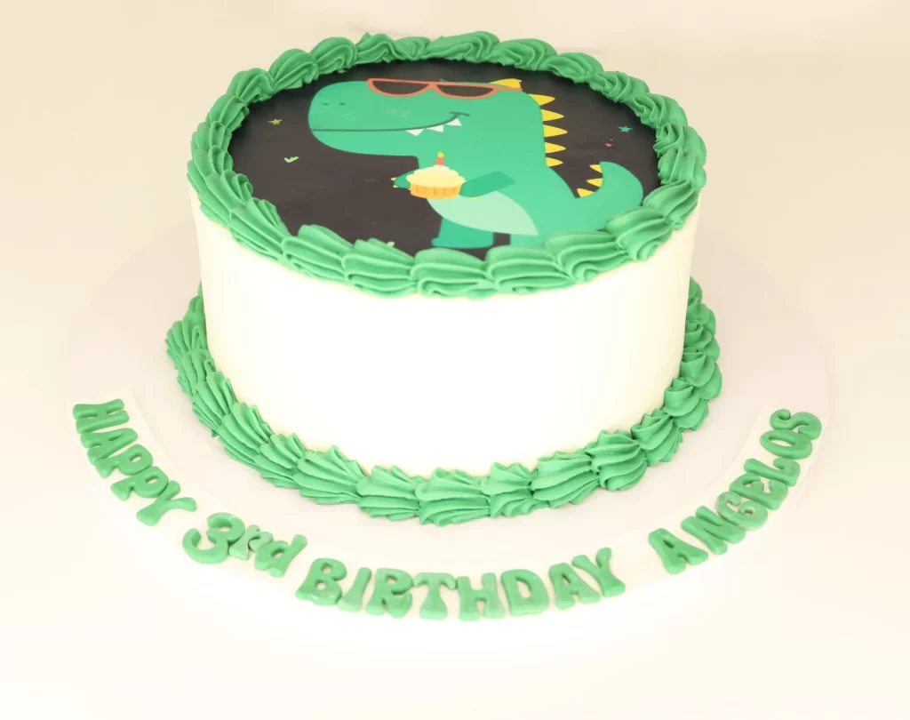 Dino Photo Cake - Image 3