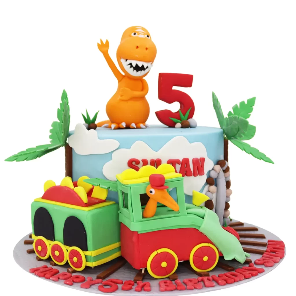 Dinosaur Train Cake - Image 2