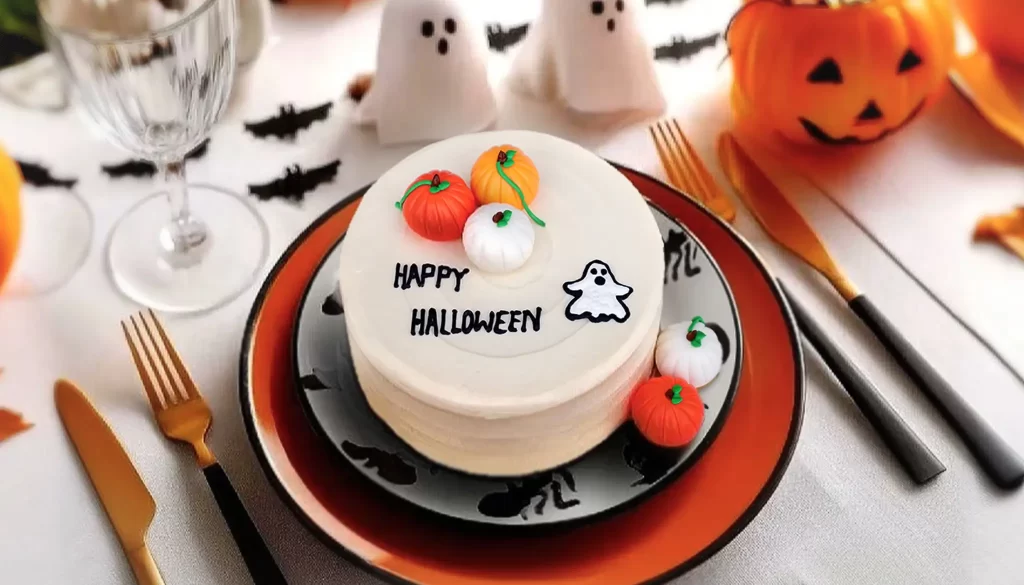Halloween Pumpkin Cake