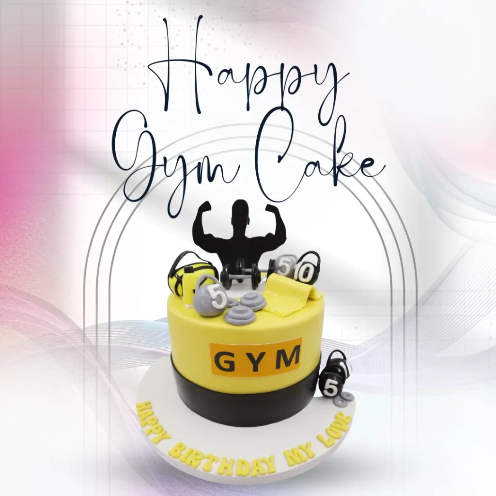 Happy Gym cake