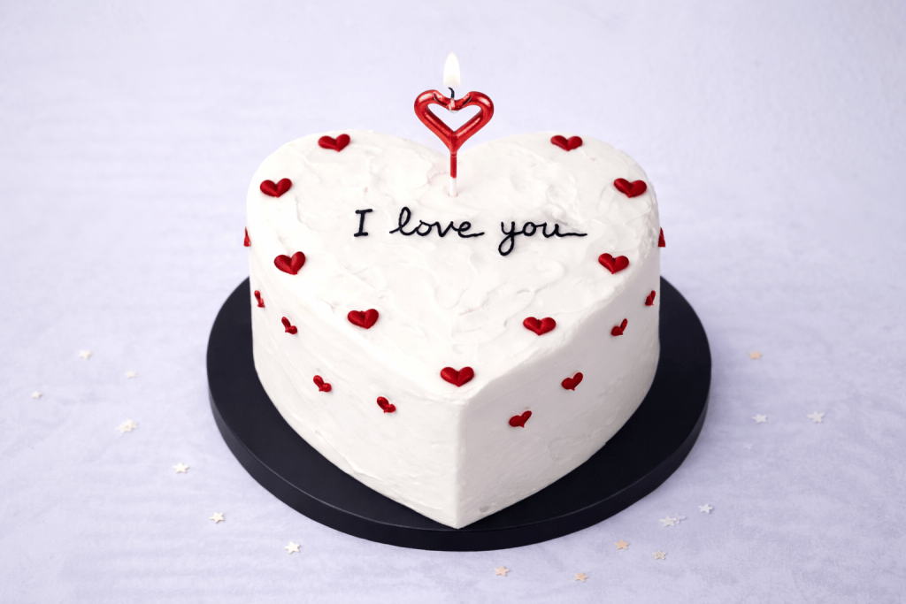 Heart Love Cake