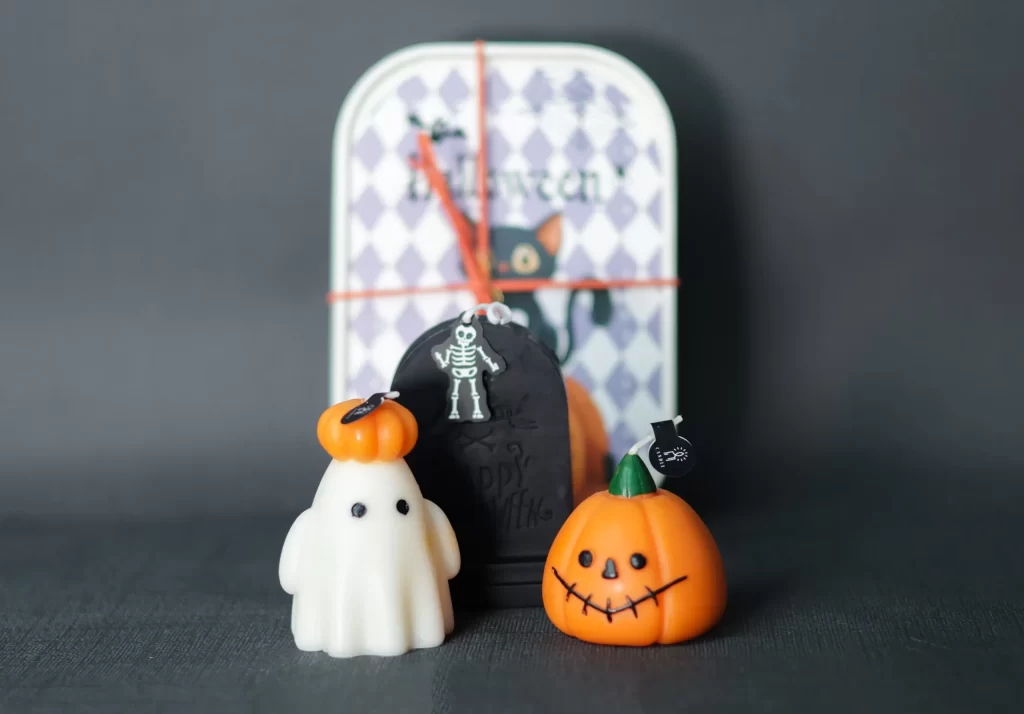 Spooky Halloween Candle Set