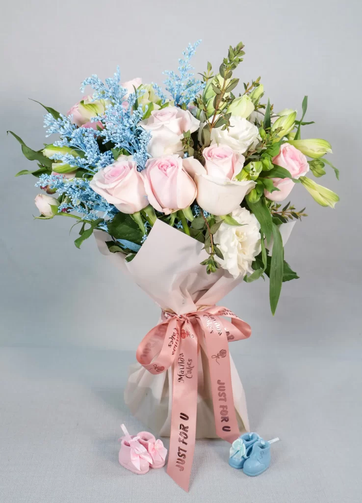 Pink or Blue Bouquet
