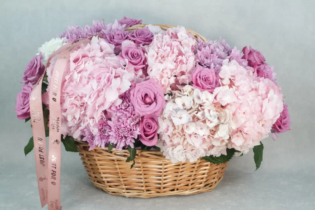 Pink Serenity Basket