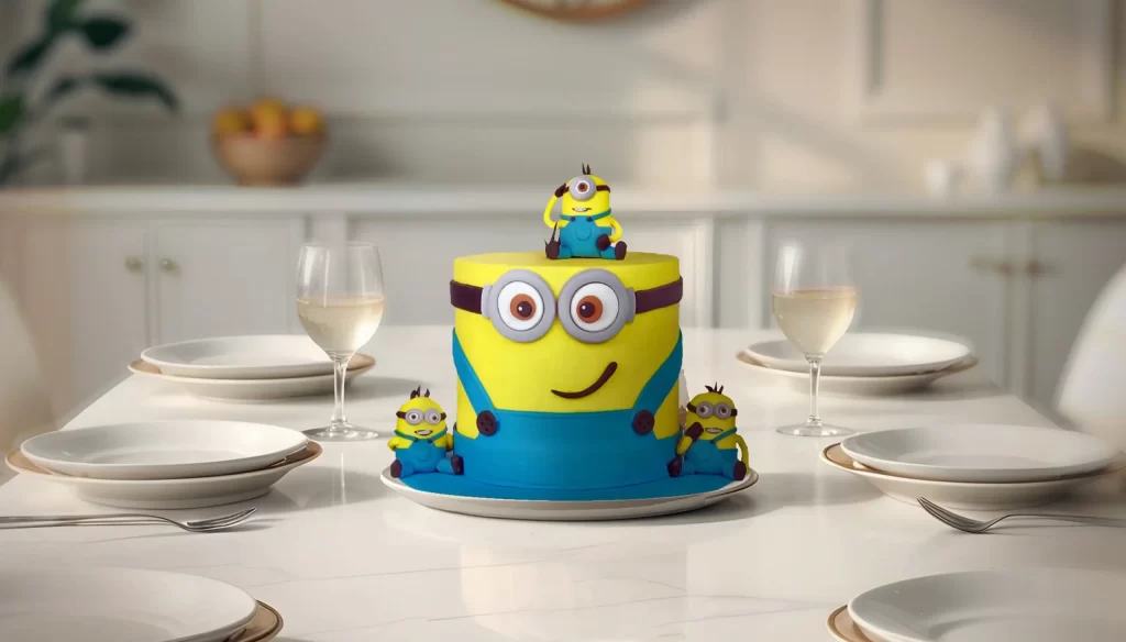 Minion Birthday Cake