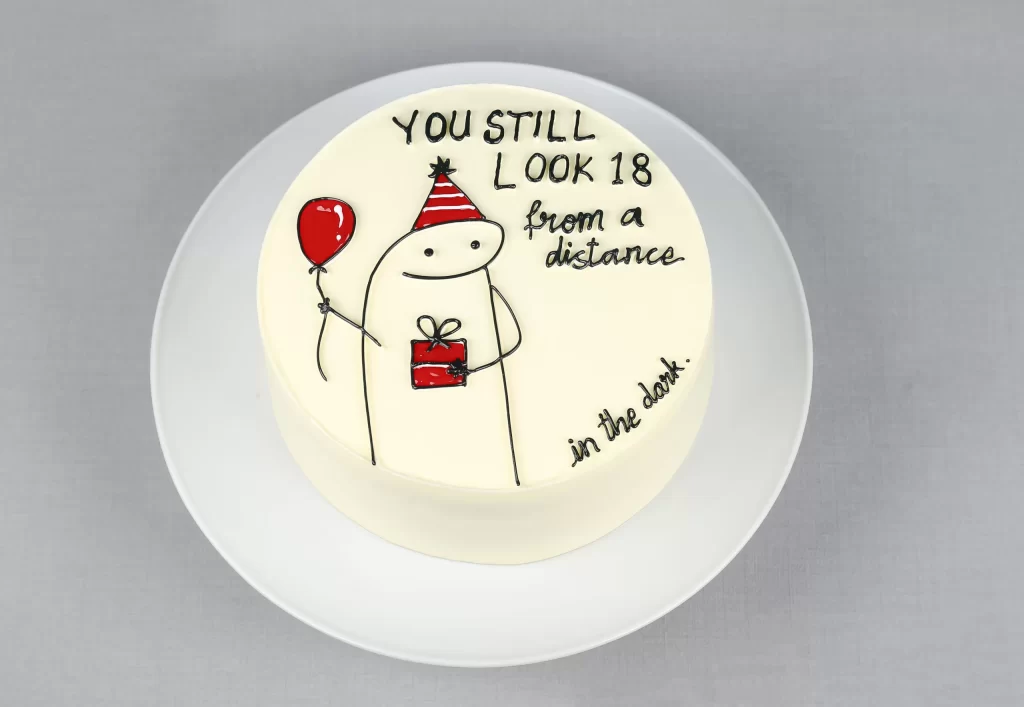 From a Distance Cake