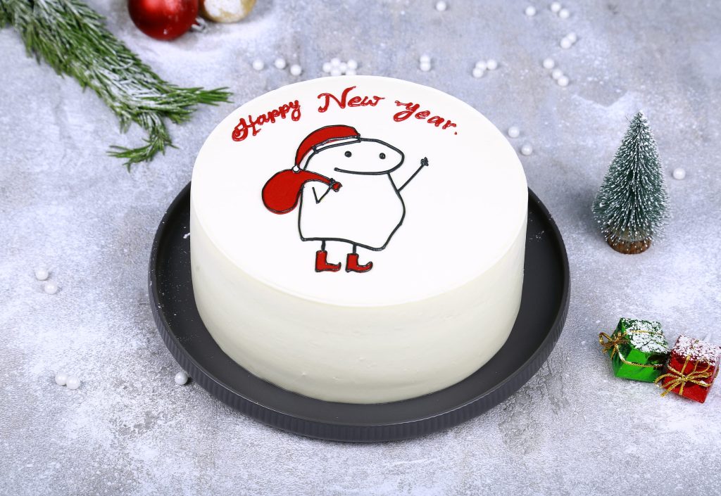 Santa Goody Bag Cake and Treats Dubai full view