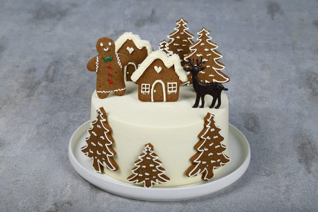 Gingerbread Cookies Cake Dubai full view