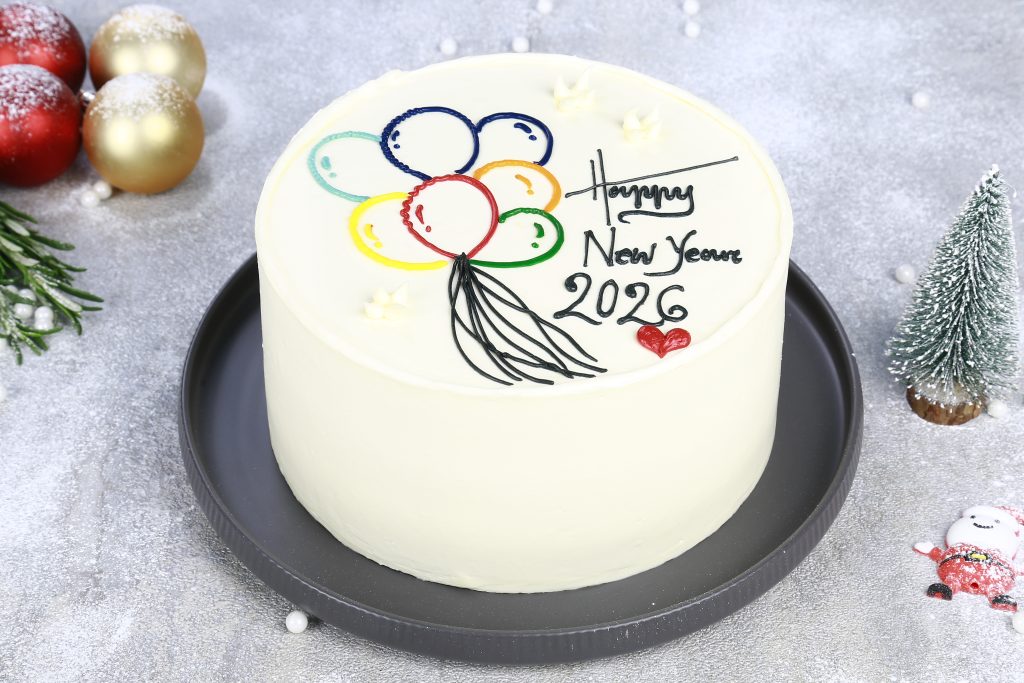 Balloon New Year Cake - Image 3