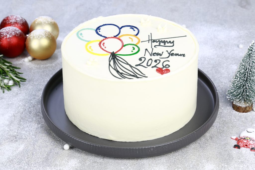 Balloon New Year Cake - Image 2