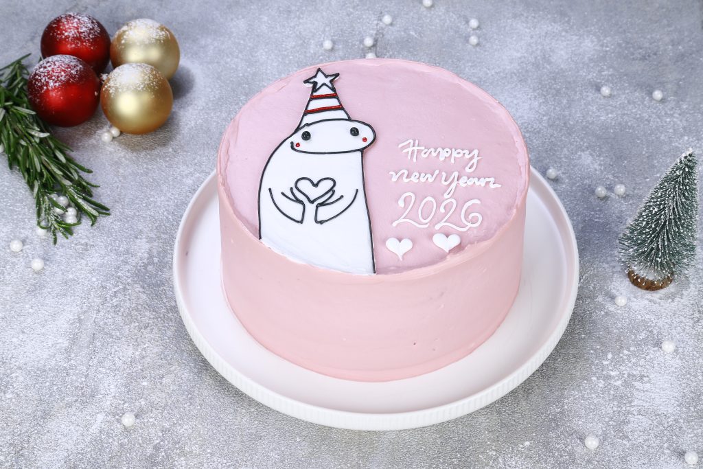 Flork Meme New Year Cake - Image 4