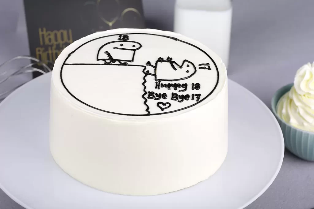 Good Bye Year Cake - Image 3