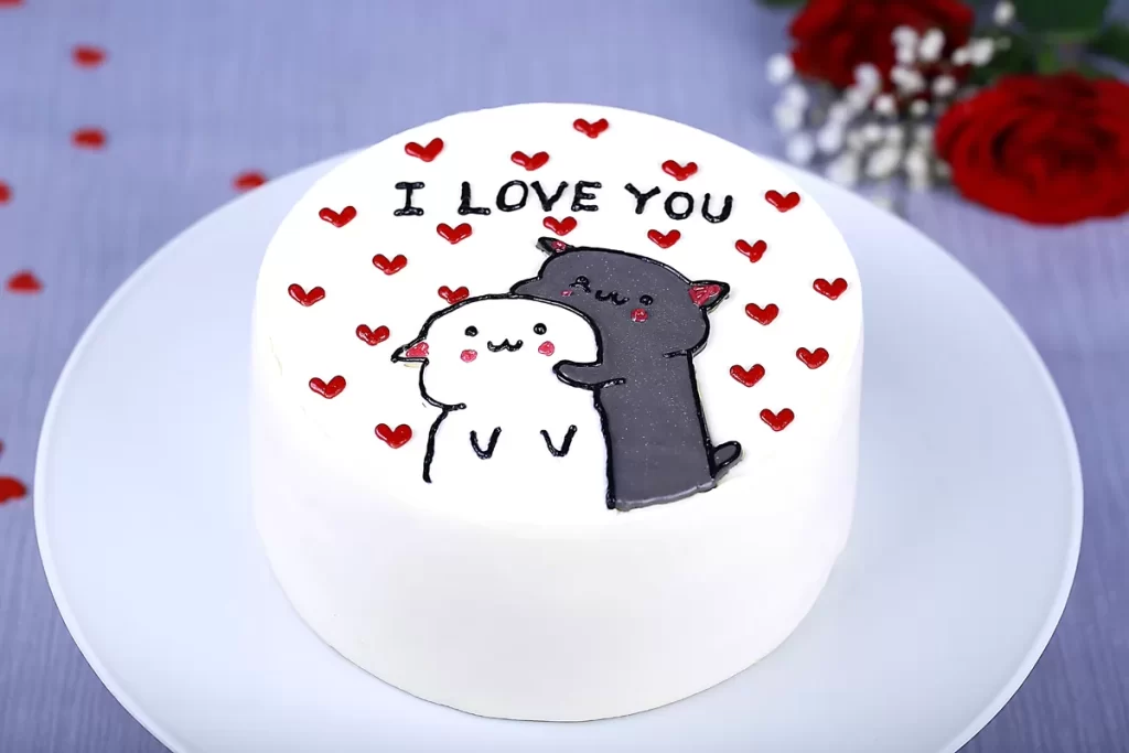 Togetherness Cat Cake - Image 4