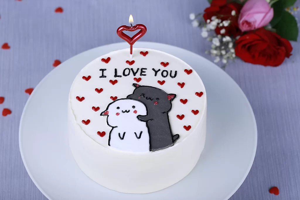 Togetherness Cat Cake - Image 2