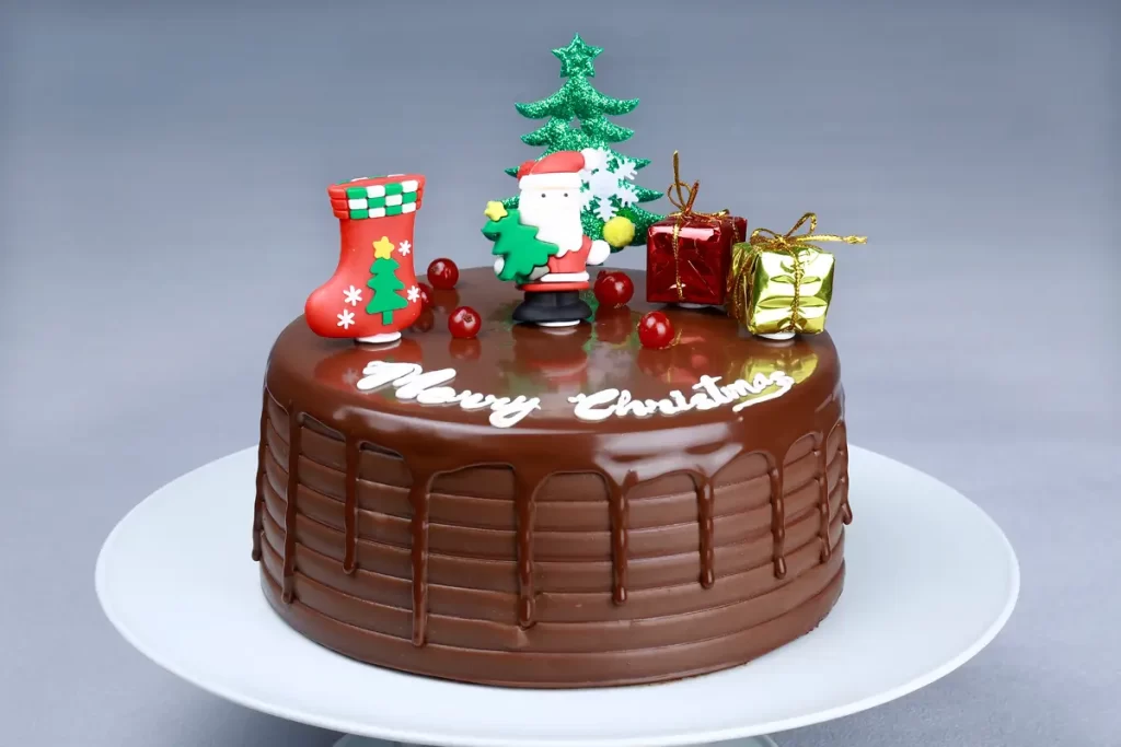 Santa Gift Cake - Image 2
