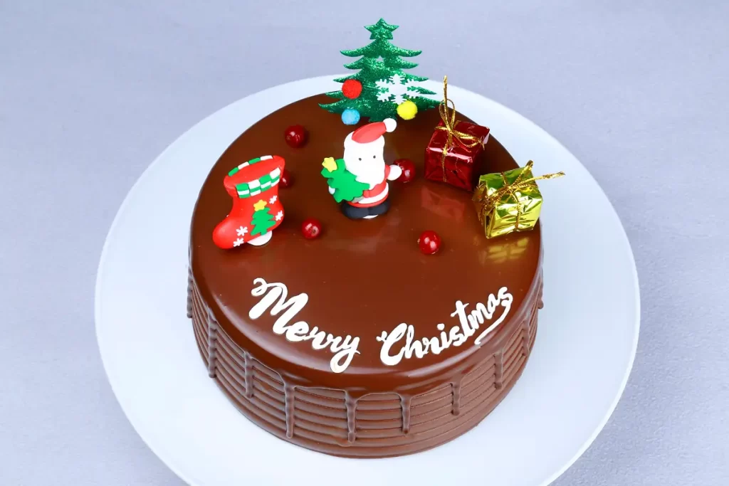 Santa Gift Cake - Image 3