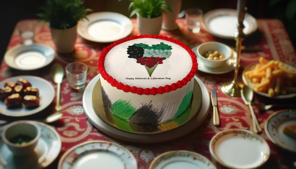 Emirati Balloon Cake