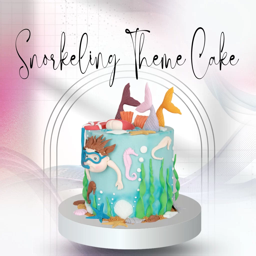 Snorkeling Theme Cake - Image 2