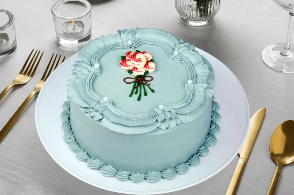 Vintage Flower Cake
