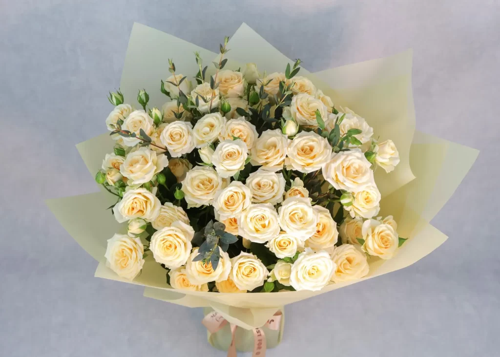 Sunrise Rose bouquet