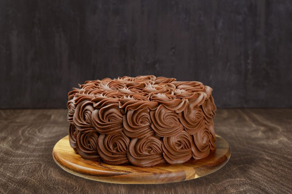 Chocolate Rose Cake