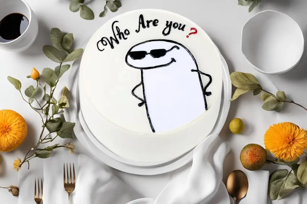 Who Are You Cake